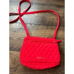 Vera Bradley Petite CrossBody purse in Fire Red pattern